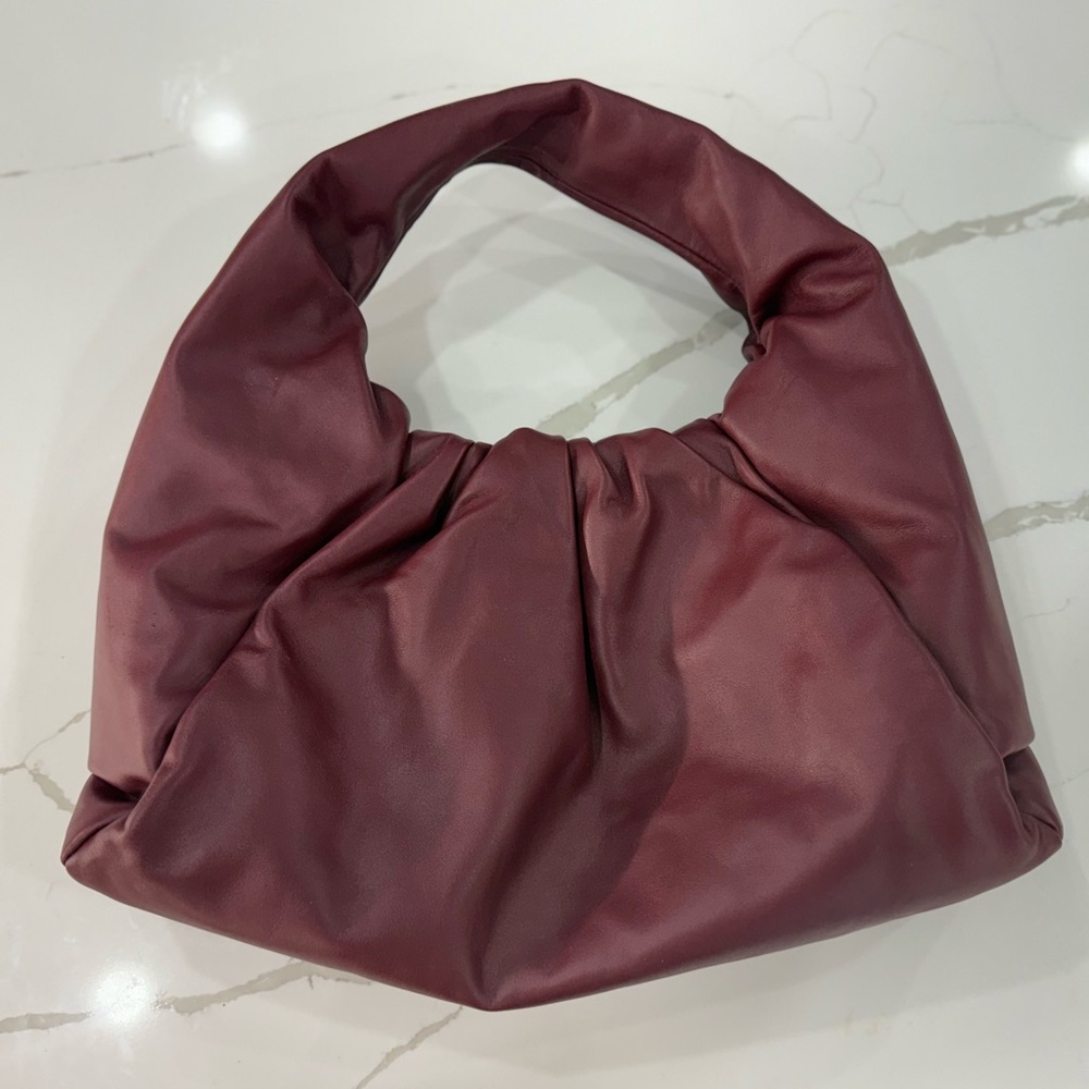 Bottega Veneta Burgundy Shoulder Pouch